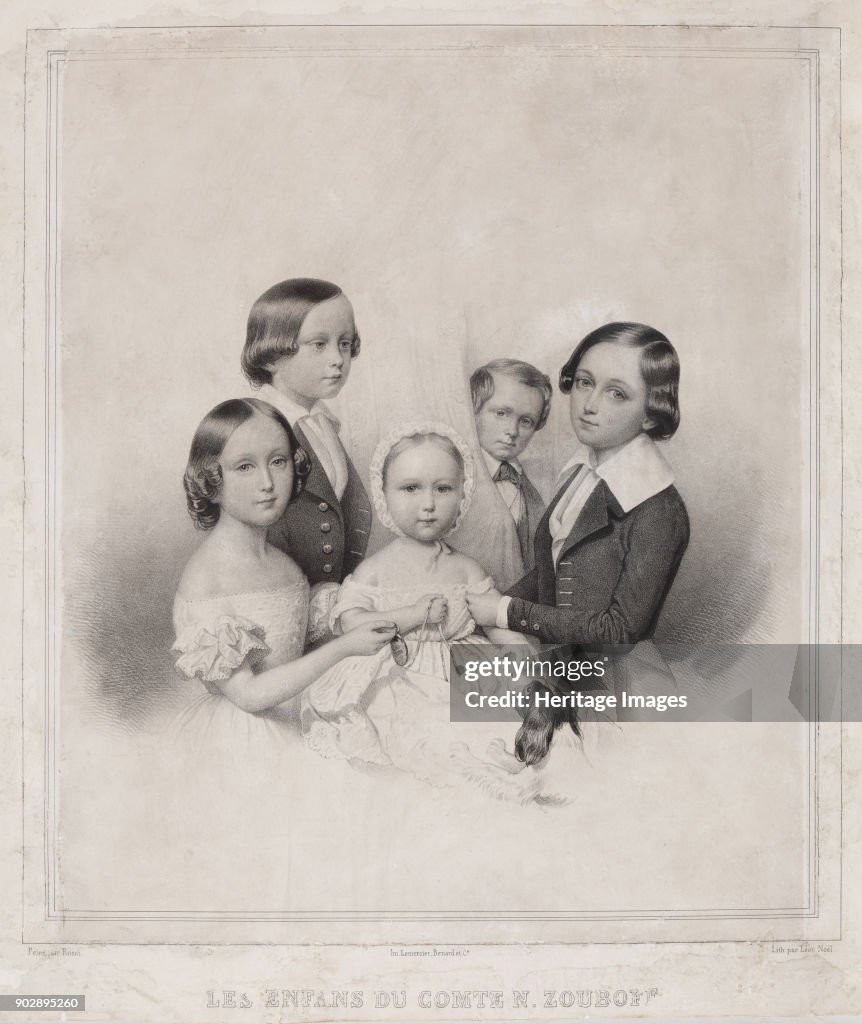 Children Of Count Nikolay Alexandrovich Zubov