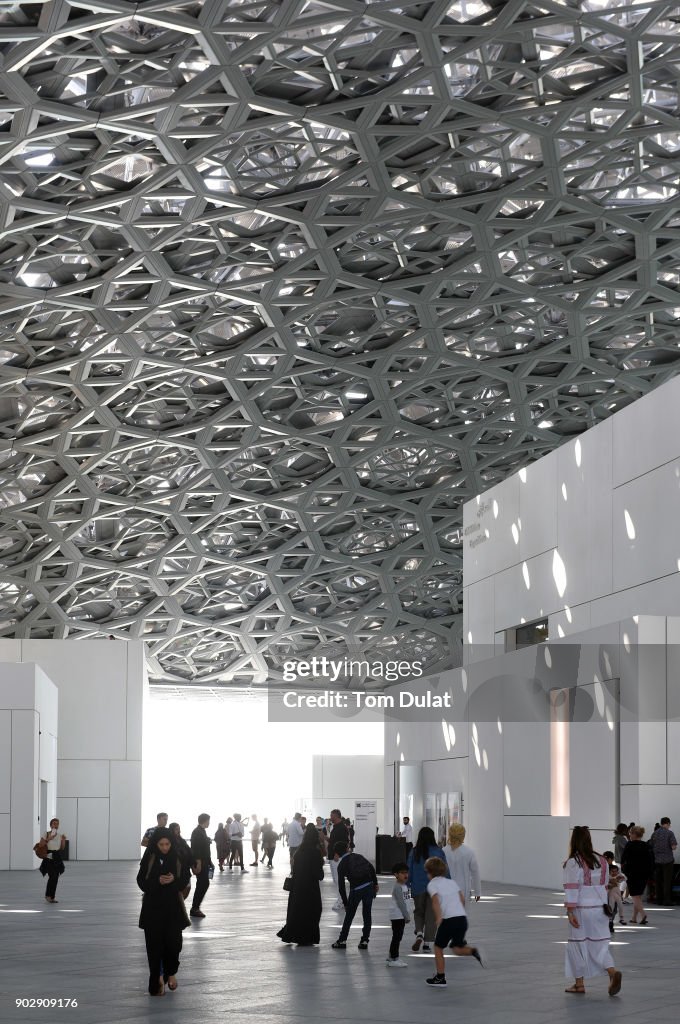 General Views of The Louvre Abu Dhabi Museum