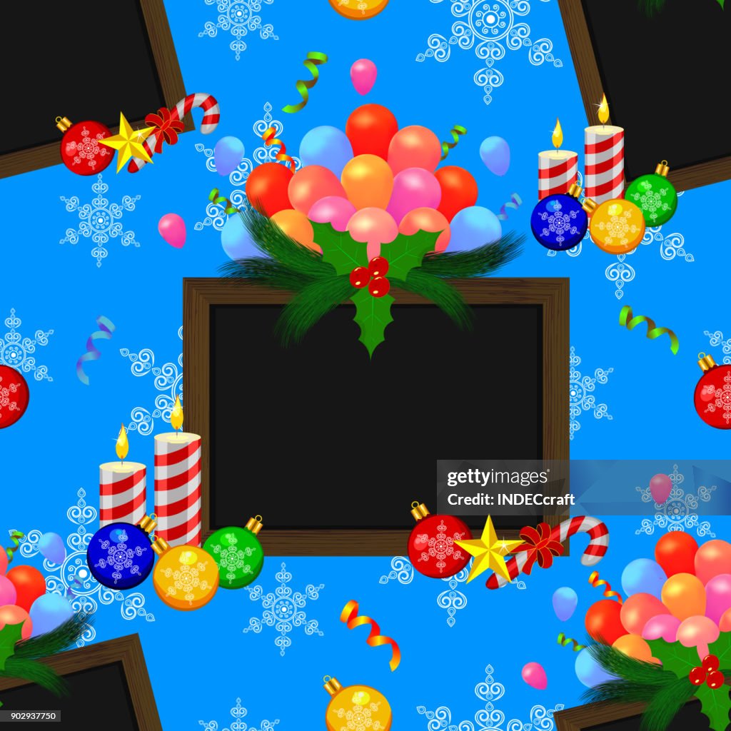Christmas Seamless Background