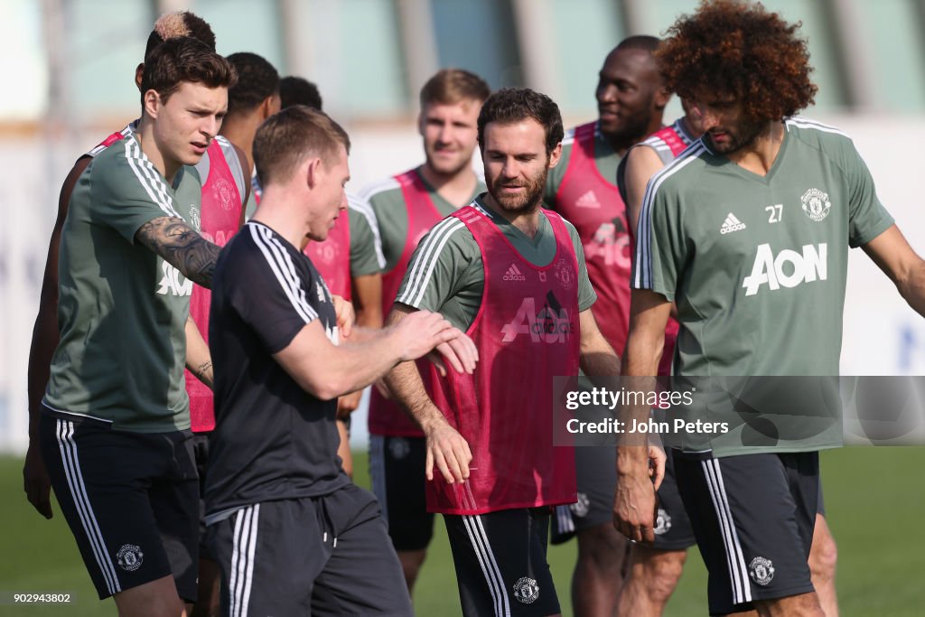 Manchester United Warm Weather Training Session