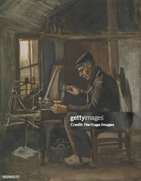 Man Winding Yarn. Found in the Collection of Van Gogh Museum, Amsterdam.