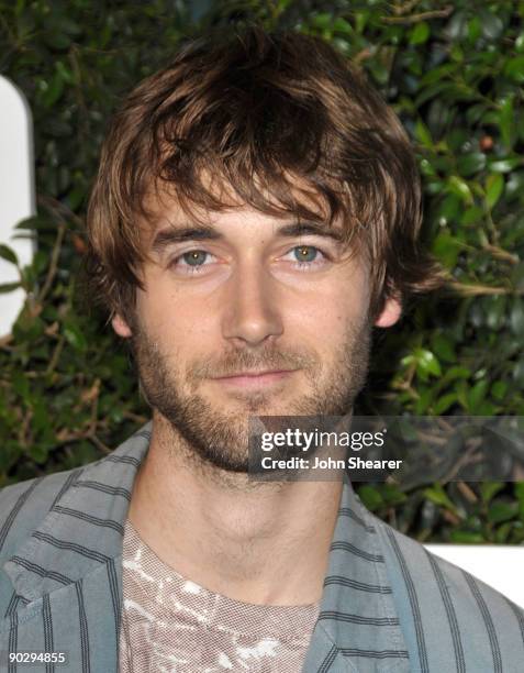 Actor Ryan Eggold arrives at the Launch of Season 2 of "90210" hosted by NIKE and The CW at The Ricardo Montalban Theatre on September 1, 2009 in...