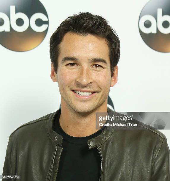 Jay Hayden attends the Disney ABC Television Group hosts TCA Winter Press Tour 2018 held at The Langham Huntington on January 8, 2018 in Pasadena,...