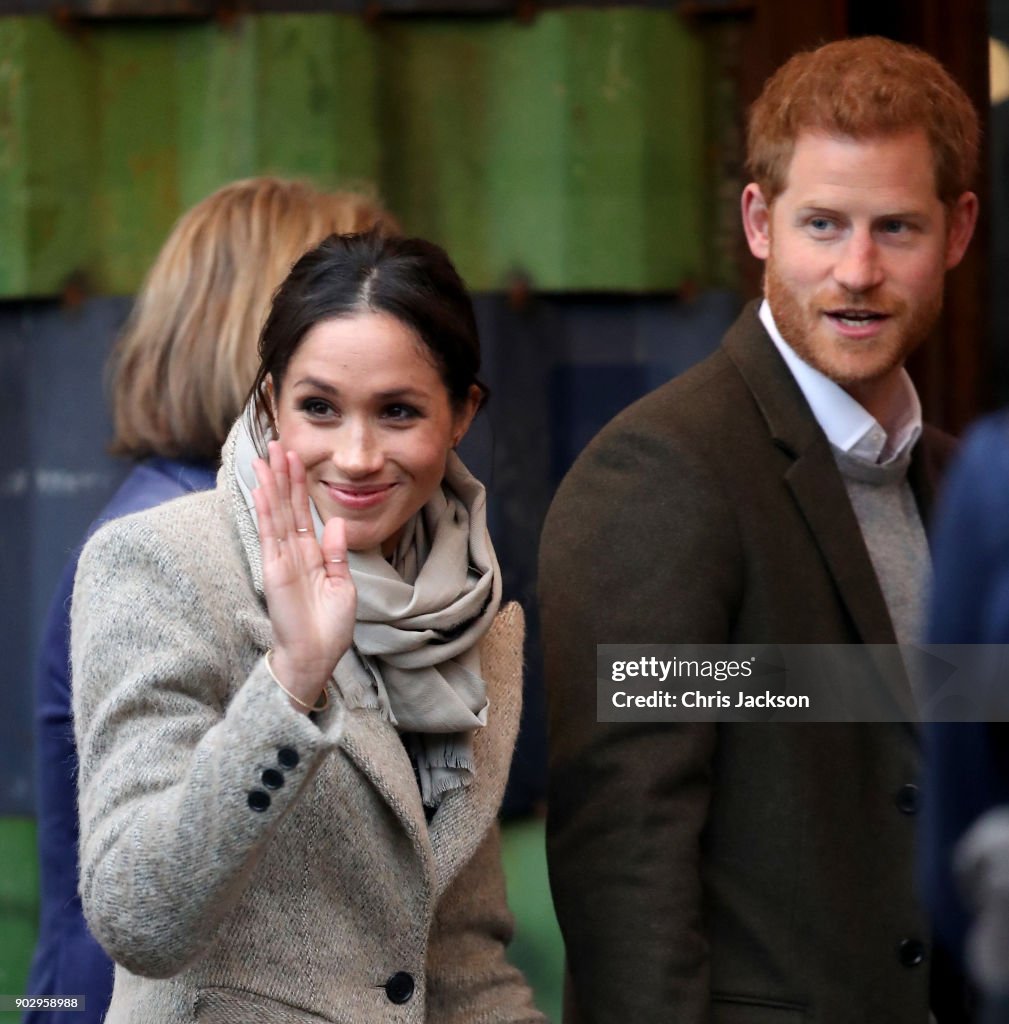 Prince Harry and Meghan Markle Visit Reprezent