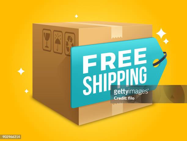 free shipping - free of charge stock illustrations