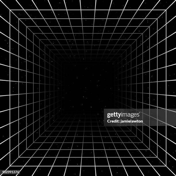 retro 80s black and white background - grid stock illustrations