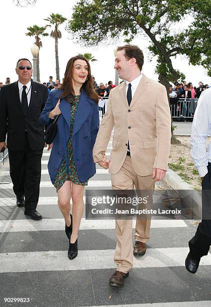 Actress Rachel Weisz and Director Darren Aronofsky at Film Independent's 2009 Independent Spirit Awards held at the Santa Monica Pier on February 21,...