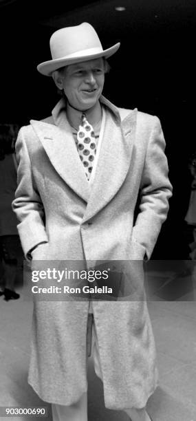 Tom Wolfe attends "Dangerous Liaisons" Premiere on December 19, 1988 at the Museum of Modern Art in New York City.