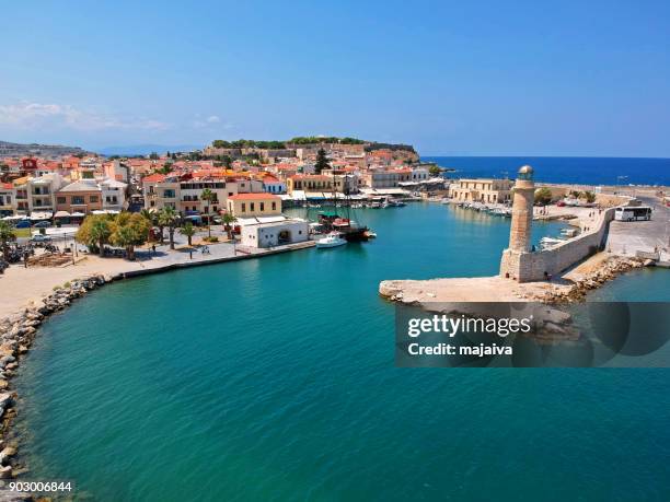 rethymnon town, crete - majaiva stock pictures, royalty-free photos & images