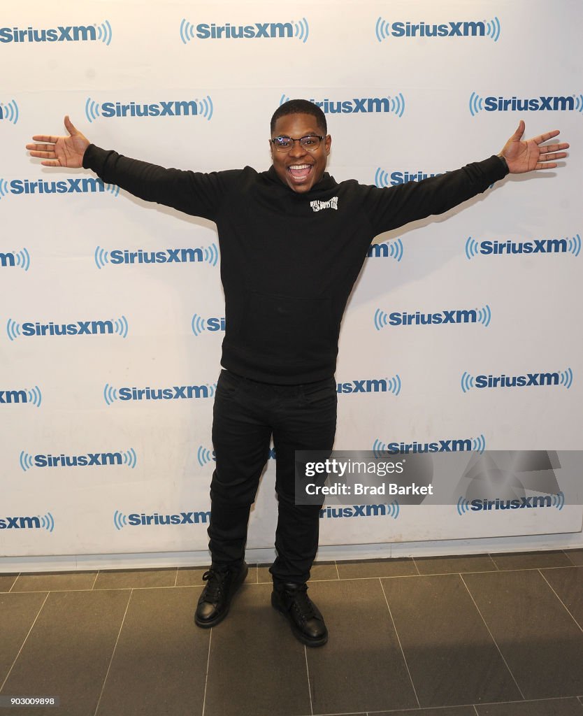 Celebrities Visit SiriusXM - January 9, 2018