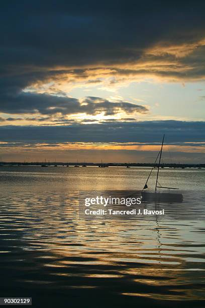 sunset  - sandbanks bildbanksfoton och bilder