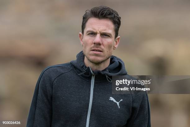 Assistent of the board Mark Jan Fledderus of Heracles during a training session of Heracles Almelo at the Don Julia resort on January 09, 2018 in...
