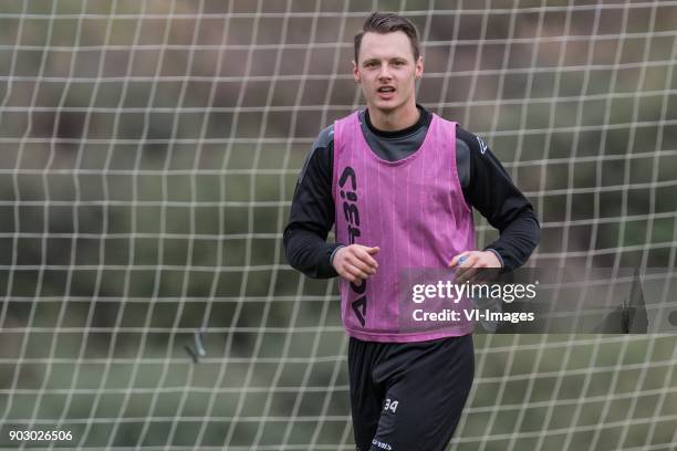 Jeff Hardeveld of Heracles Almelo during a training session of Heracles Almelo at the Don Julia resort on January 09, 2018 in Estepona, Spain