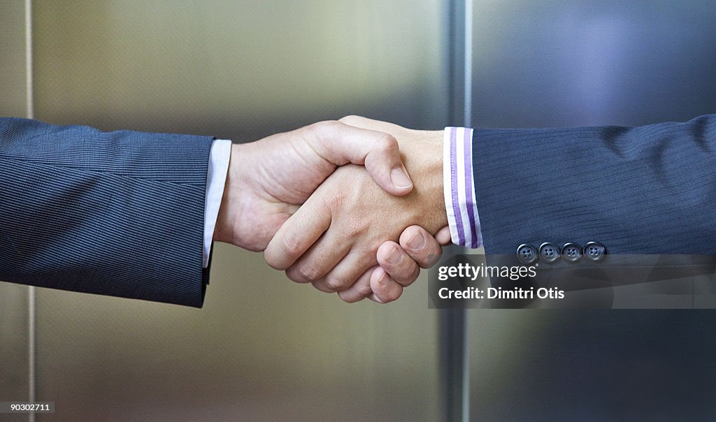 Business handshake