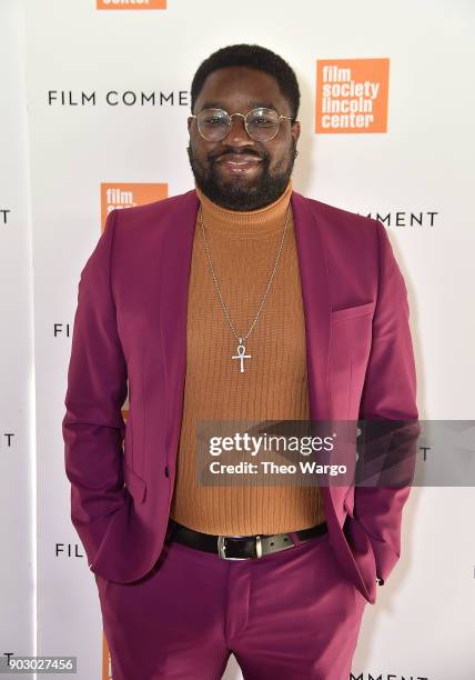 Lil Rel Howery attends the 2018 Film Society Of Lincoln Center & Film Comment Luncheon at Lincoln Ristorante on January 9, 2018 in New York City.