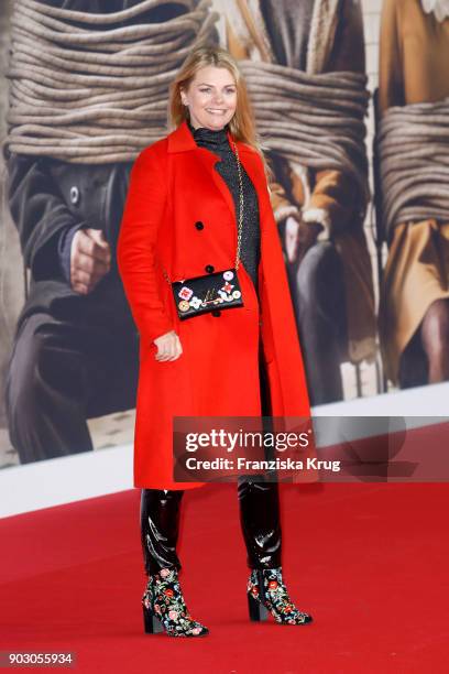 Anne-Sophie Briest attends the 'Hot Dog' Premiere at CineStar on January 9, 2018 in Berlin, Germany.