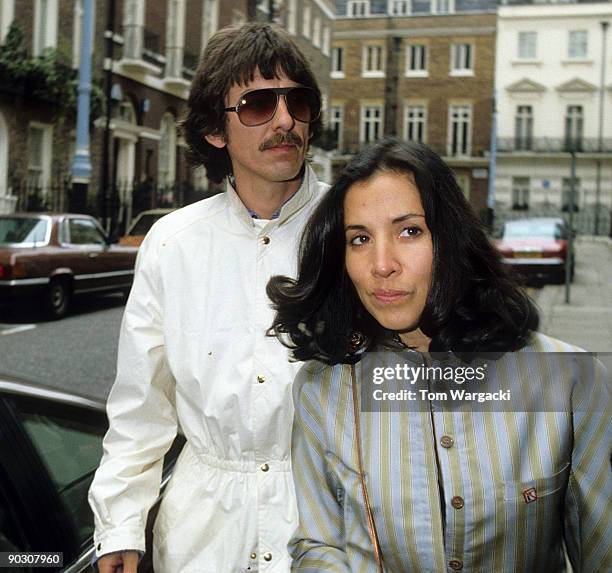 George Harrison and guest
