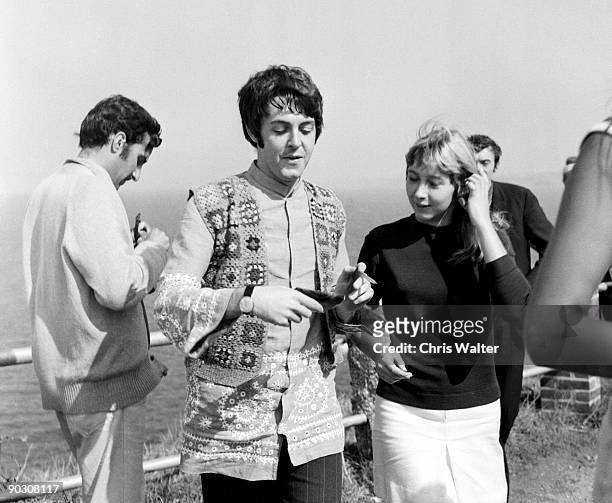 Beatles 1967 Paul McCartney at start of Magical Mystery Tour