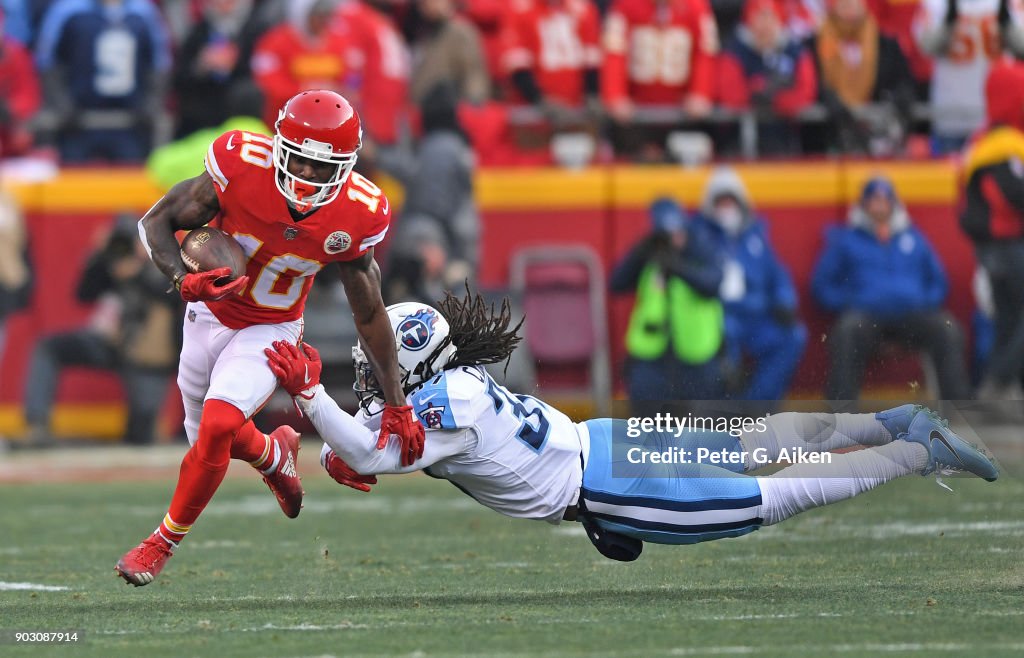 Wild Card Round - Tennessee Titans v Kansas City Chiefs