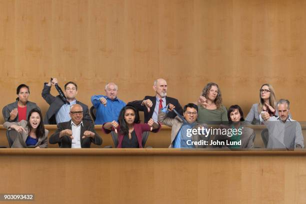 jury( *´꒳`*) Angry Jury High-Res Stock Photo - Getty Images