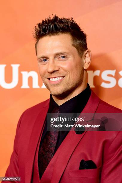 The Miz attends the 2018 NBCUniversal Winter Press Tour at The Langham Huntington, Pasadena on January 9, 2018 in Pasadena, California.