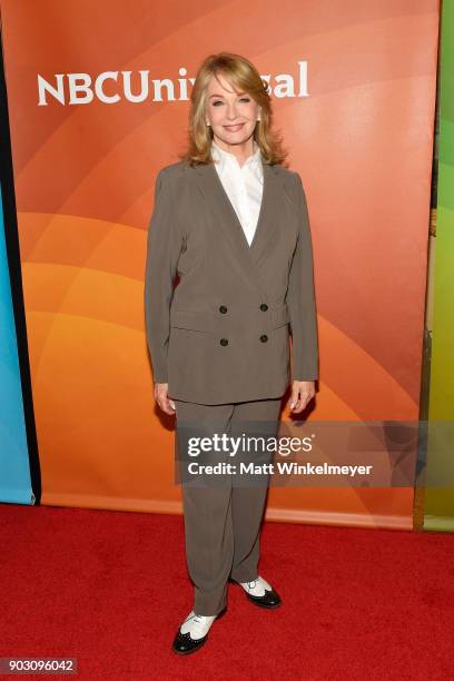 Deidre Hall attends the 2018 NBCUniversal Winter Press Tour at The Langham Huntington, Pasadena on January 9, 2018 in Pasadena, California.