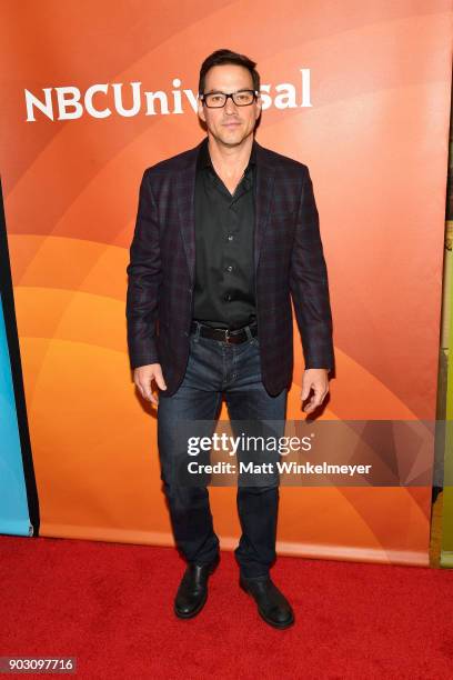 Tyler Christopher attends the 2018 NBCUniversal Winter Press Tour at The Langham Huntington, Pasadena on January 9, 2018 in Pasadena, California.