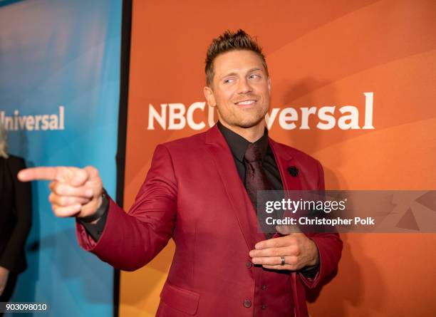 The Miz attends the 2018 NBCUniversal Winter Press Tour at The Langham Huntington, Pasadena on January 9, 2018 in Pasadena, California.