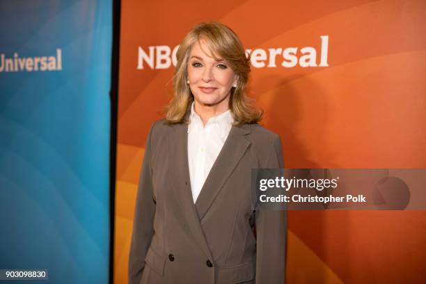 Deidra Hall attends the 2018 NBCUniversal Winter Press Tour at The Langham Huntington, Pasadena on January 9, 2018 in Pasadena, California.