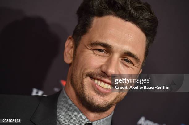 Actor James Franco arrives at The BAFTA Los Angeles Tea Party at Four Seasons Hotel Los Angeles at Beverly Hills on January 6, 2018 in Los Angeles,...