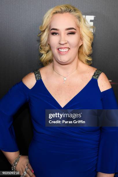 June Shannon attends "Growing Up Hip Hop Atlanta" season 2 premiere party at Woodruff Arts Center on January 9, 2018 in Atlanta, Georgia.