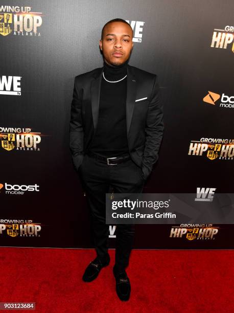 Shad Moss aka Bow Wow attends "Growing Up Hip Hop Atlanta" season 2 premiere party at Woodruff Arts Center on January 9, 2018 in Atlanta, Georgia.
