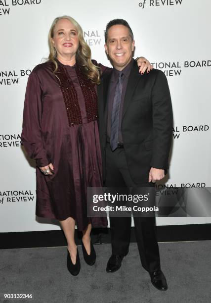 Producer Darla K. Anderson and director Lee Unkrich attend the 2018 The National Board Of Review Annual Awards Gala at Cipriani 42nd Street on...