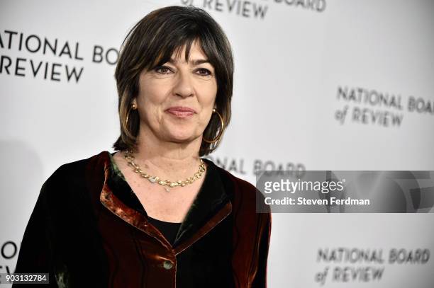 Christiane Amanpour attends the 2018 The National Board Of Review Annual Awards Gala at Cipriani 42nd Street on January 9, 2018 in New York City.