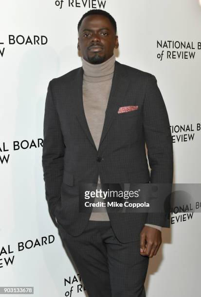 Actor Daniel Kaluuya attends the 2018 The National Board Of Review Annual Awards Gala at Cipriani 42nd Street on January 9, 2018 in New York City.