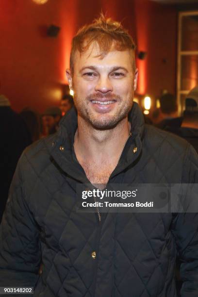 George Stults attends the Special Screening Of "12 Strong" For MVP's Military Veterans at ArcLight Hollywood on January 9, 2018 in Hollywood,...