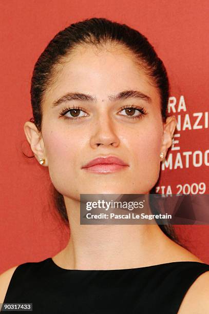 Actress Veronica Gentili attends the "Le Ombre Rosse" photocall at the Palazzo del Casino during the 66th Venice Film Festival on September 3, 2009...