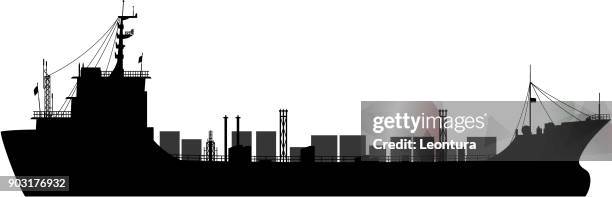 container ship - container ship stock illustrations