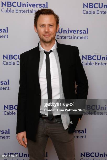 NBCUniversal Press Tour, January 2018 -- "Unsolved: The Murders of Tupac and The Notorious B.I.G." -- Pictured: Jimmi Simpson --