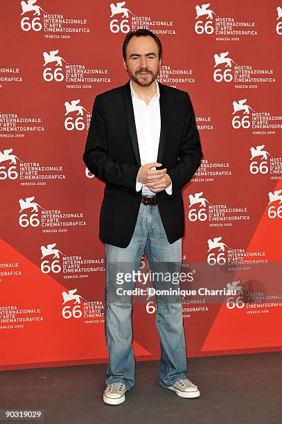 Director Bobby Paunescu attends the "Francesca" Photocall at the Palazzo del Casino during the 66th Venice International Film Festival on September...