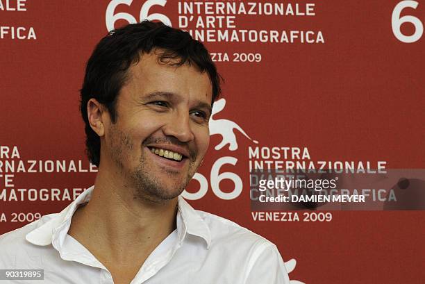 Actor Doru Boguta poses during the photocall of "Francesca" at the Venice film festival on September 3, 2009. "Francesca" is in competition in the...