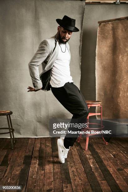 NBCUniversal Portrait Studio, January 2018 -- Pictured: Stephen 'tWitch' Boss --