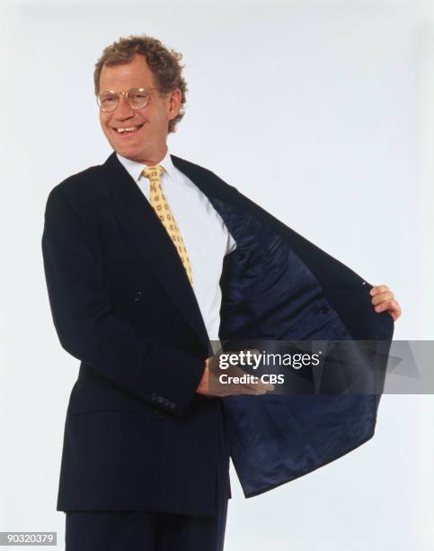 American talk show host David Letterman, 1994.