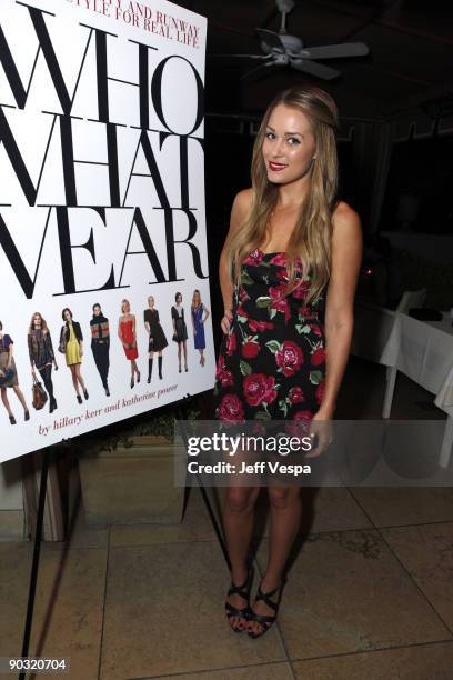 Personality Lauren Conrad attends the Maybelline New York Color Sensational Presents Who What Wear: Celebrity and Runway Style for Real Life Book...