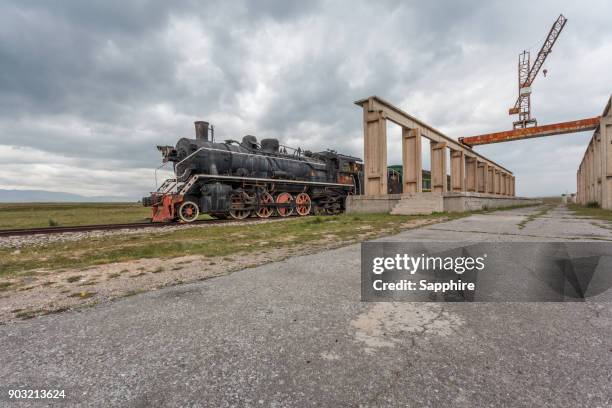 the atom bomb base, qinghai,china - remote military base stock pictures, royalty-free photos & images