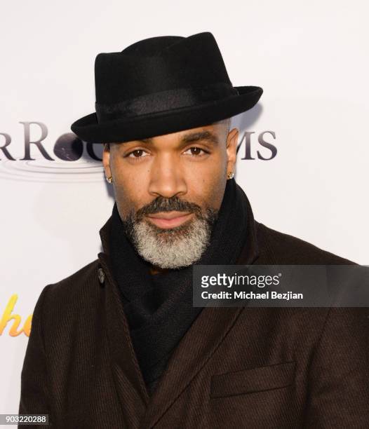 Donnell Turner arrives at Bachelor Lions Film Premiere on January 9, 2018 in Hollywood, California.