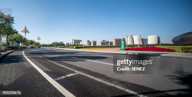 ordos grand theater - ordos city foto e immagini stock