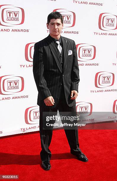 Michael Fishman arrives to The 6th Annual "TV Land Awards" on June 8, 2008 at the Barker Hanger in Santa Monica, California.