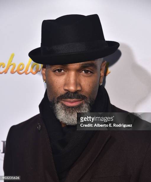 Actor Donnell Turner attends the premiere of RiverRock Films' "Bachelor Lions" at The ArcLight Hollywood on January 9, 2018 in Hollywood, California.