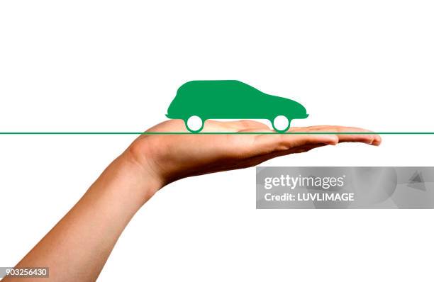 green automobile. - different car models stock pictures, royalty-free photos & images